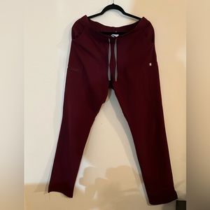 Burgandy Figs Scrub Pants